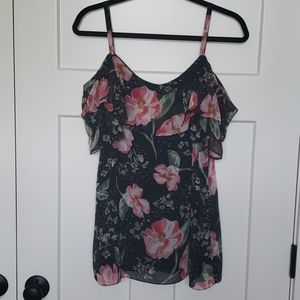 Cabi Cold Shoulder Cami